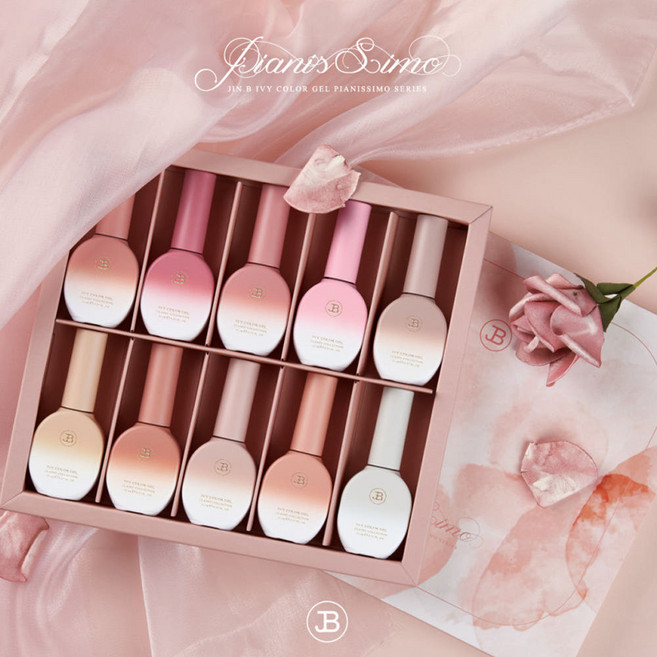 그라시아 진비 RENEW 피아니시모 세트 리뉴얼 젤네일, 1세트