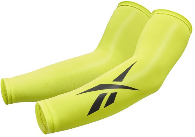 Reebok L / XL (리복) 컴프레션 암 슬리브 암 커버 팔 서포터 팔 커버 암 워머, 1개