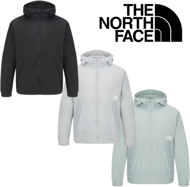 (신상) 노스페이스 경량 자켓 남성 여성 공용 간절기 데일리 씨티칠러 여름 냉감 바람막이