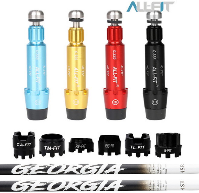 (컬러올핏슬리브장착)조지아 화이트 드라이버 샤프트(전브랜드 사용가능), 캘러웨이, 40(S)