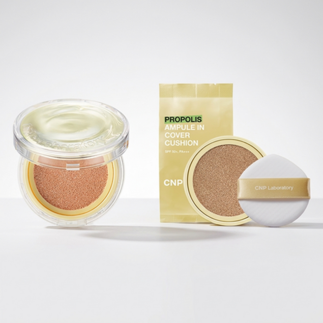 차앤박 프로폴리스 앰플 인 커버 쿠션 15g 리필기획, 1개, 23호