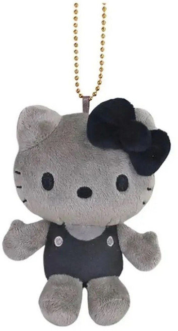 헬로키티 키링 그레이 인형 키홀더 50주년 축하해요