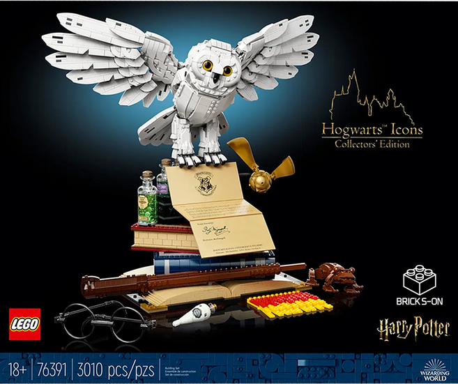 레고 해리포터 호그와트 아이콘 콜렉터 에디션 76391, 혼합색상, 1개