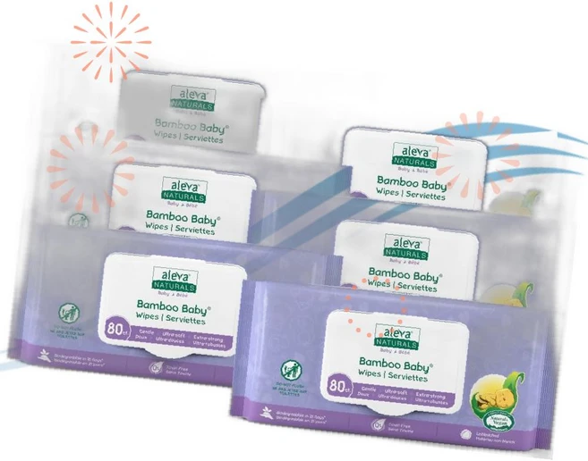 Aleva Naturals 알레바 내추럴스 베이비 물티슈 뱀부 아기 480개입 YN - 쿠팡