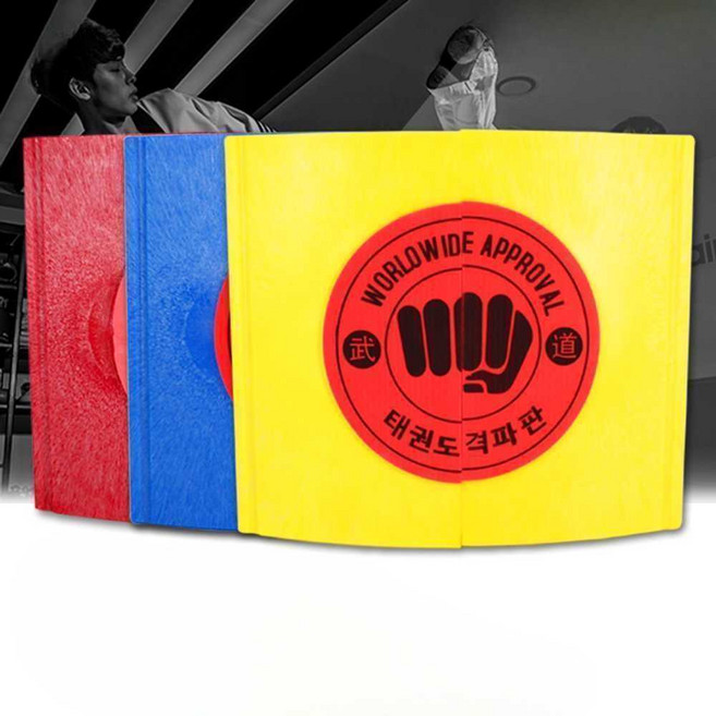 송판 플라스틱 기왓장 벽돌 행사용 발차기, 빨간색