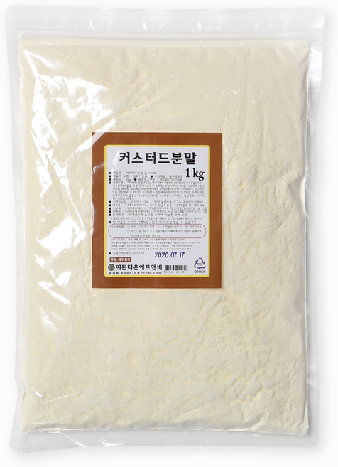 이든타운 커스터드분말, 1kg, 1개
