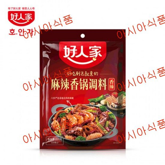 아시아식품 호인가 마라샹궈, 220g, 7개