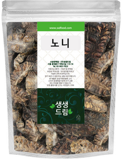 건조노니열매 500g 인도네시아, 1개, 단품