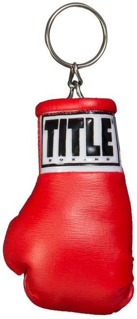 타이틀 복싱 글러브 키링 열쇠고리