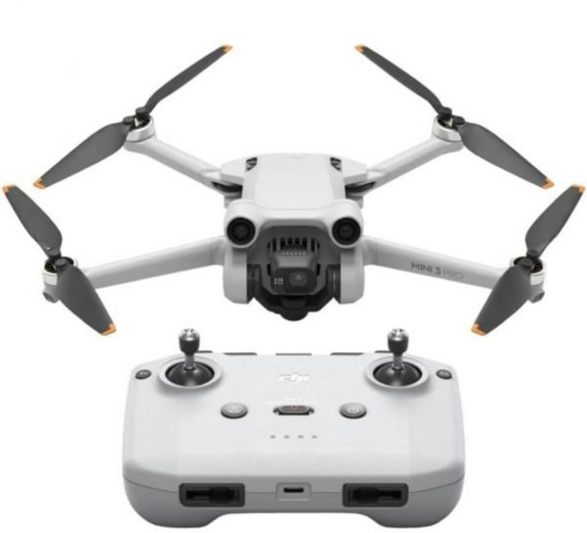 DJI 미니 3 프로 RC 4K 영상 촬영 드론 48MP 사진 34분 비행 시간 249g 미만 장애물 감지 귀환 기능 FAA 원격 ID 호환 성인용 카메라, 삼방향 장애물 감지, 진정한 수직 촬영 및 APAS 4