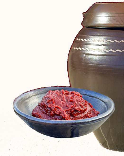 [강릉 장단지] 전통찹쌀고추장 / 국산(고춧가루 메주(콩) 찹쌀 천일염 쌀조청), 1개, 1kg