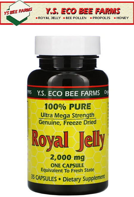 YS 에코비팜스 로열젤리 2000 mg 35캡슐, 35정