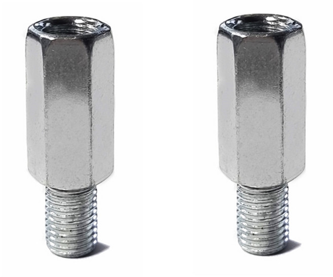 발통마켓 백미러 어댑터 높이조절 역방향 롱타입 볼트 롱볼트 오토바이 자전거, 2개