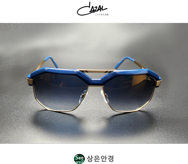 카잘 CAZAL 9092 COL 003 나이트 블루 럭셔리 하금테 선글라스
