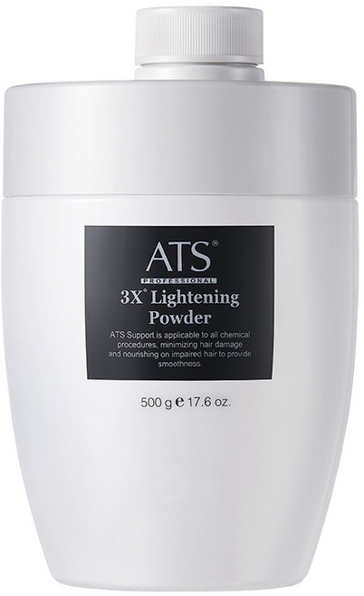 ATS 쓰리엑스 라이트닝 파우더 500g 3배 빠른 탈색약, 1개