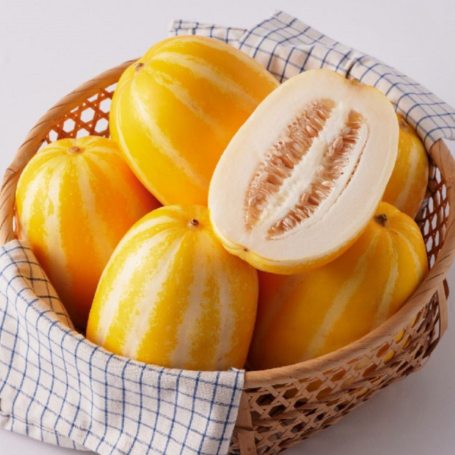 달달 아삭 로얄 프리미엄 고당도 성주참외 꿀벌수정, 1개, 5kg(로얄과)