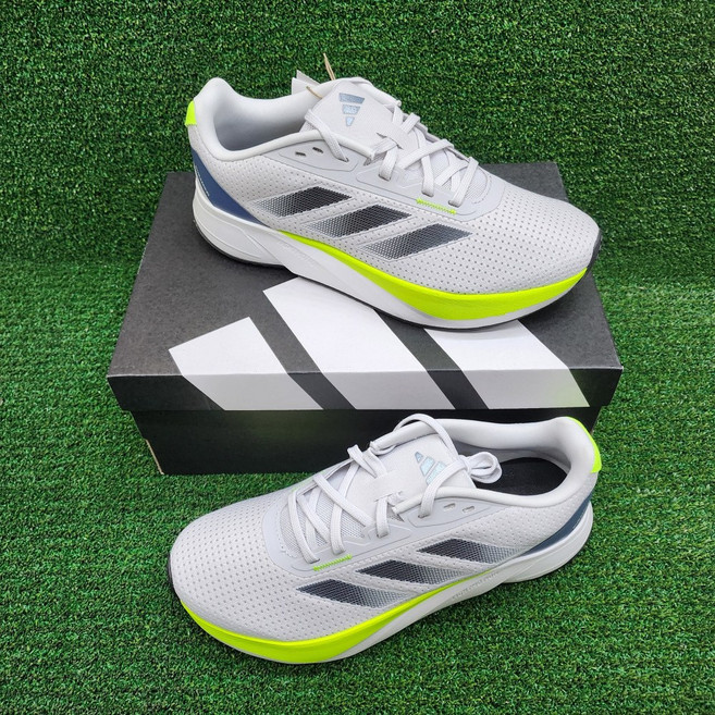 아디다스 듀라모 SL 그레이 블랙 남녀공용 가벼운 러닝화 런닝화 운동화 스터드레이스 신발끈 추가증정