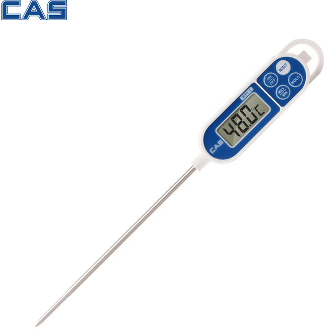 카스 방수 탐침 온도계 고기 스테이크 주방 식품 요리 심부 온도측정기 WPT-1, 1개