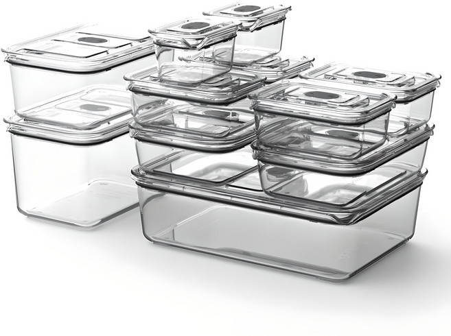 prepara 브루클린 트라이탄 밀폐용기 세트, 1개, 밀폐용기 11p