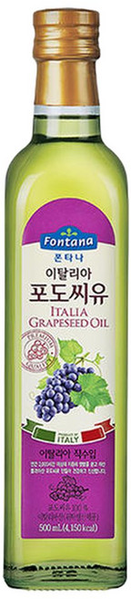 폰타나 이탈리아 포도씨유 도리카, 500ml, 1개