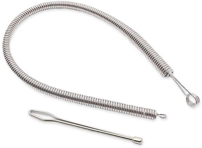 디노랩 고무줄 끼우개 바늘 허리 끈 끼우기 셀프 수선 세트, 1개, 스틸