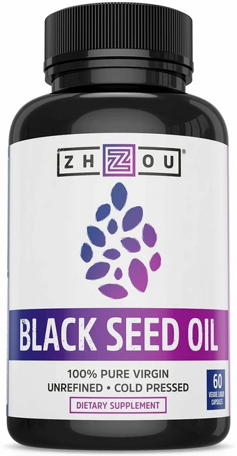 Zhou Nutrition Black Seed Oil 조우뉴트리션 블랙커민씨드 오일 추출물 60정, 상품선택, 1개 - 쿠팡