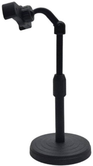 탁상용 스마트폰 스탠드 각도조절 책상 영상 촬영 거치대 블랙 1개 38cm