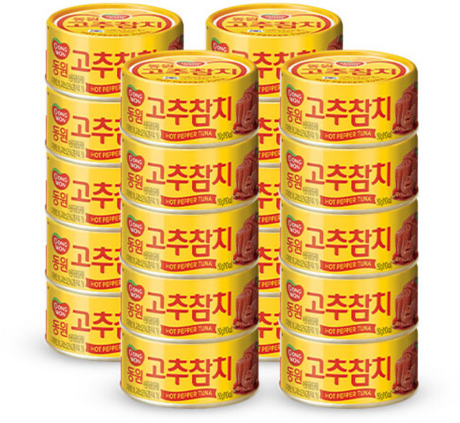 동원 고추참치, 20개, 150g, 20개