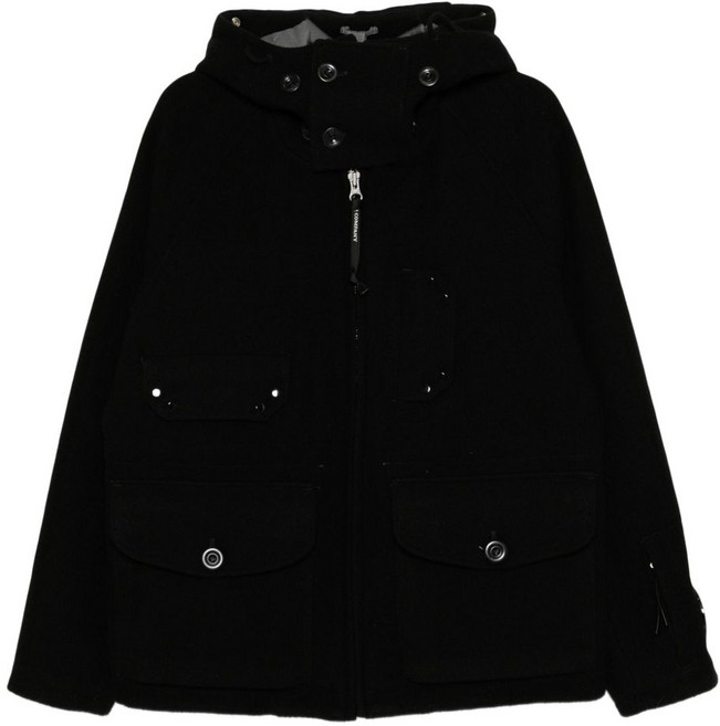 C.P.컴퍼니 로고 패치 재킷