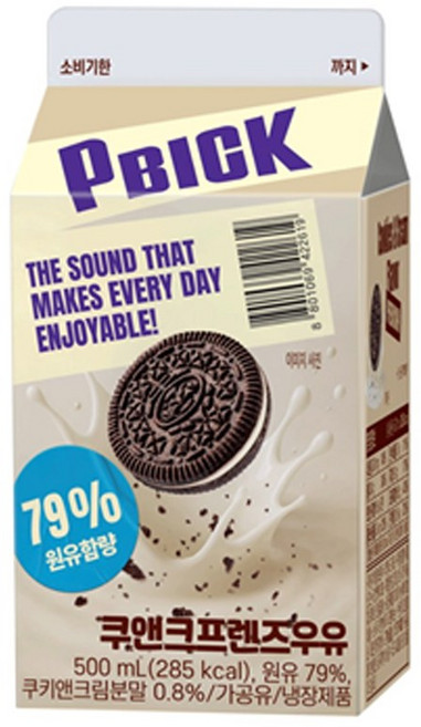 PBICK 쿠앤크프렌즈 500ml x 4개