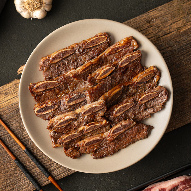 일상맛집 상황버섯 LA갈비 양념 꽃갈비, 1개, 1kg