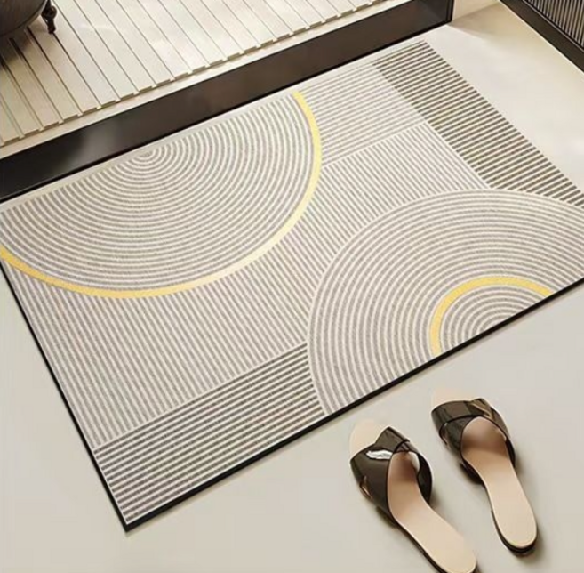 DMKD 빨아 쓰는 규조토 발매트 건조 빠른 미끄럼방지 발매트, 1개, 3.Wheel