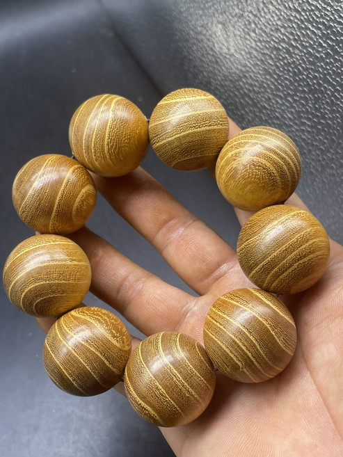 黃金檀密紋手串 3.0規格9顆