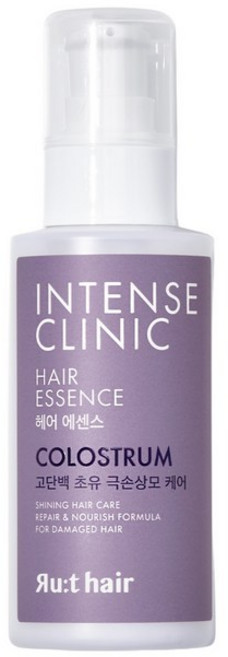 초유 인텐스 클리닉 헤어 에센스 100ml 단백질 손상모 극손상 열보호, 1개