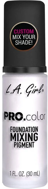 LA걸 프로 컬러 파운데이션 믹싱 피그먼트 화이트 30ml - 쿠팡