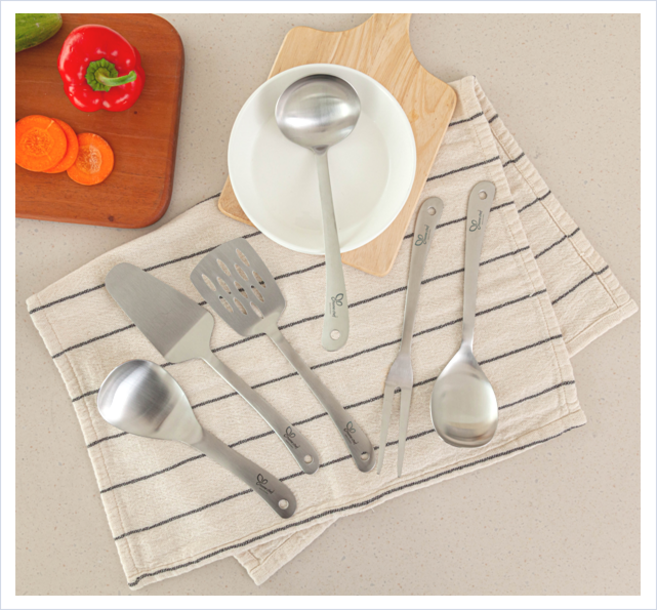 리빙홈시스 스텐레스 27종 조리기구 국자 뒤지개 키친툴 모음, 1개