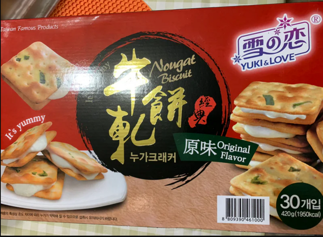 코스트코 누가 크래커 14g 단짠맛의 강자, 420g, 1개