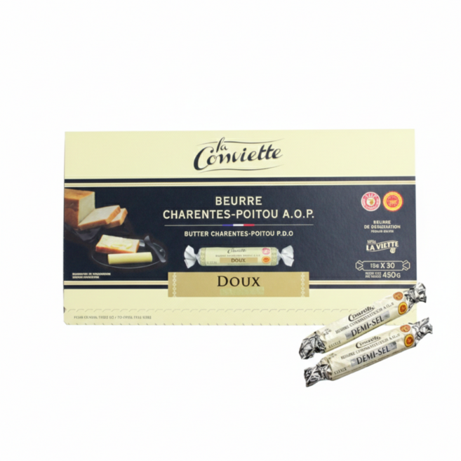 라꽁비에뜨 AOP 무염버터, 15g, 60개