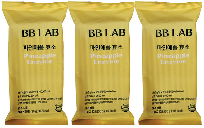 [코스트코]뉴트리원 BB LAB 파인애플효소 3GX90포, 30개