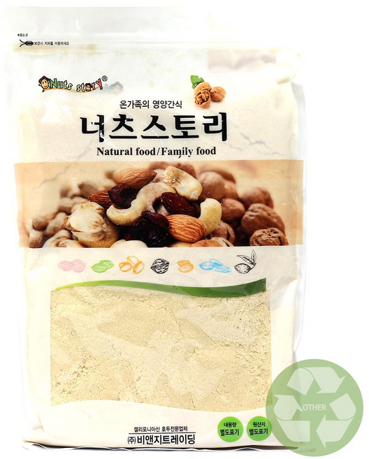 푸드올마켓_ 너츠스토리 아몬드(분말)95% 1kg, 1개