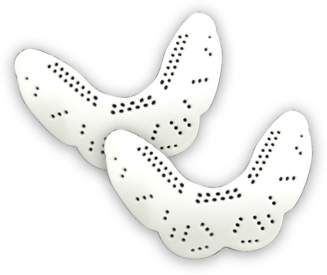 엠크릿 초슬림 마우스피스 1+1 성형 마우스가드 화이트