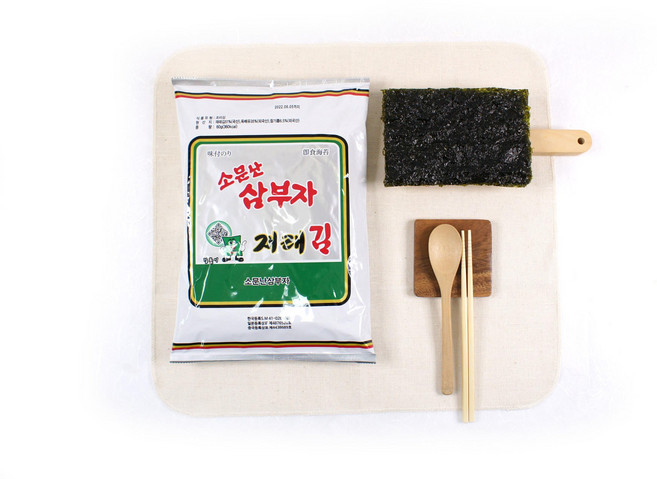소문난삼부자 본사 재래김(대), 60g, 20개