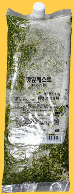 (아이스포장) 선인 깻잎페스토 냉동 파스타 소스, 1개, 1kg