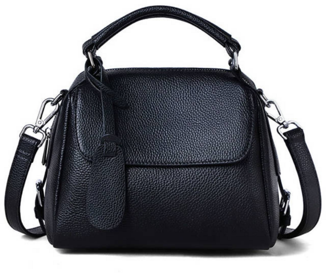 포포제니 여성 천연 소가죽 데일리 크로스백