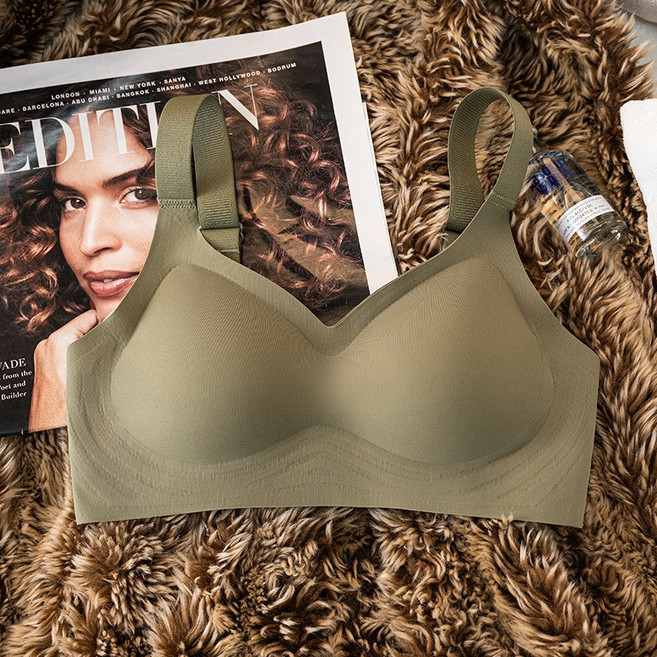 無鋼圈涼感內衣 夏季薄款收副乳無痕文胸