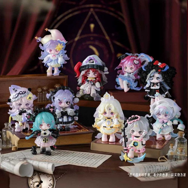 씨플 Ninita Witch Revelation Series 니니타 마녀 계시 시리즈 피규어 선택가능 마녀 계시 시리즈 블라인드 박스, 마녀 계시 시리즈 검은 바위 드래곤