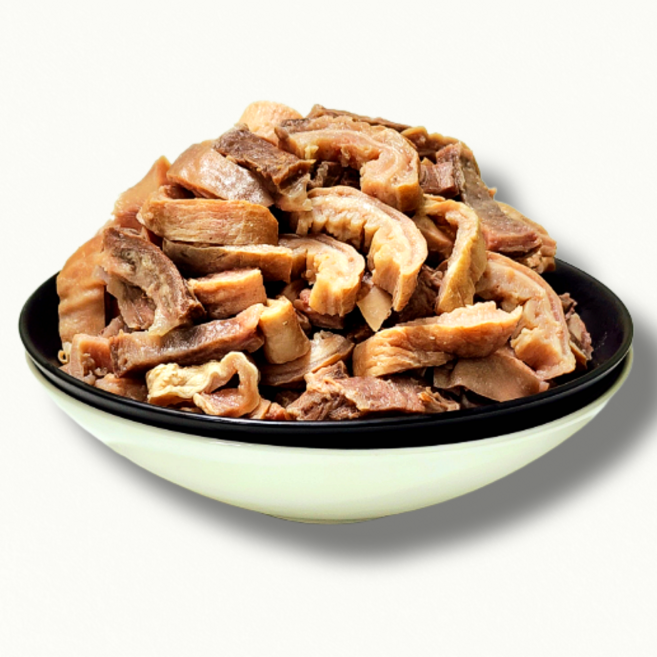 횡성제일한우 국내산 삶은소내장(유창 오드래기 홍무니 목줄기 홍창등)내장탕 전골 해장국, 1kg, 1개