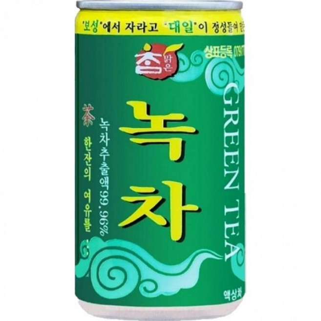 푸름살림 호텔 업소용 탕비실 캔 참맑은 녹차 175ml 30캔, 1g, 1ml