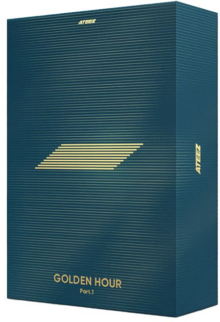 (BLUE HOUR VER.) 에이티즈 (ATEEZ) - GOLDEN HOUR Part.1 (10th Mini Album 앨범)
