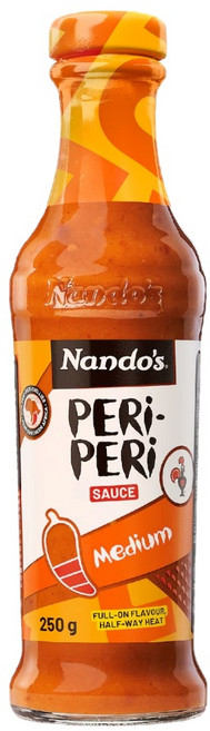 난도스 미디엄 페리페리 칠리 소스 Nando's Medium Peri-peri Chilli Sauce, 1개, 250g